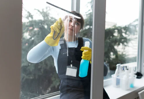 Nettoyage de vitres intérieures et extérieures à Servon